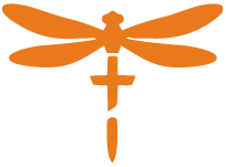 Orange Dragonfly Icon | Every Christian Hypnotized Orange Dragonfly Icon